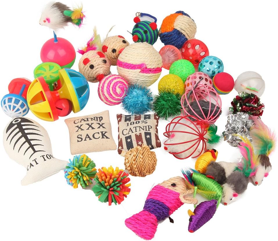 Fashion's Talk 20-Piece Cat Toy Pack